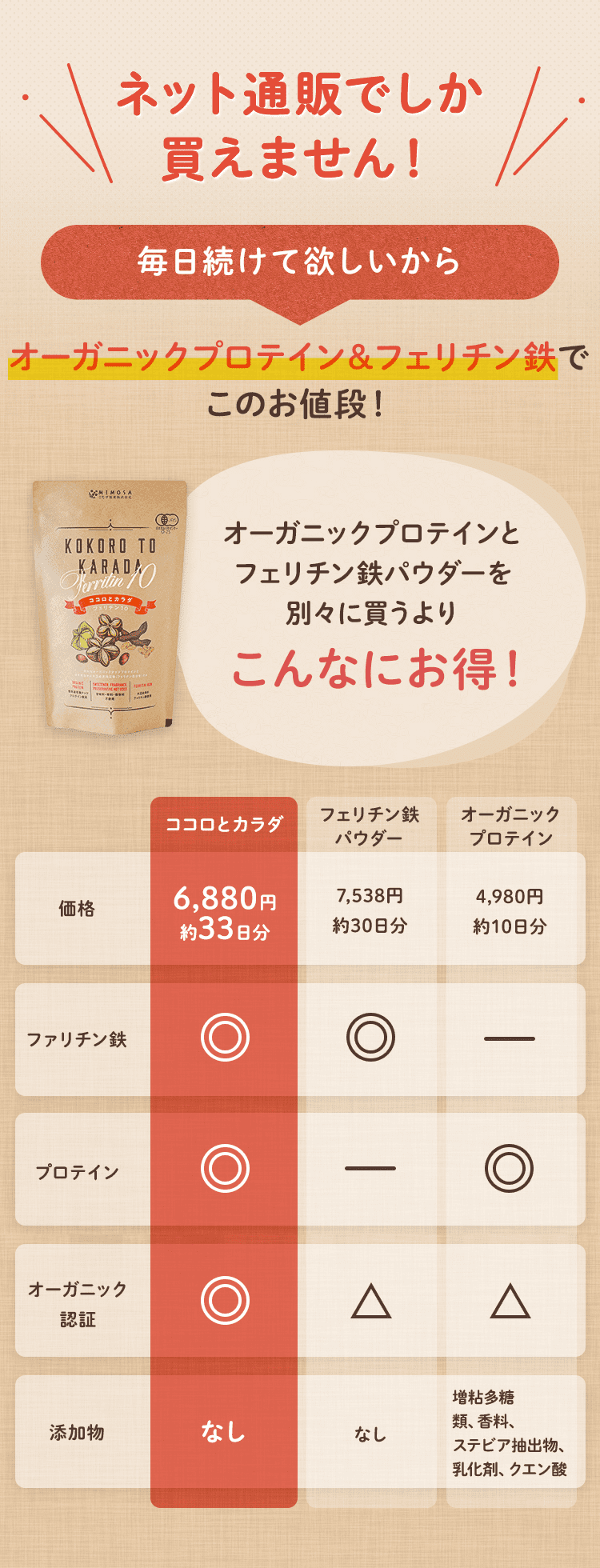 ネット通販でしか買えません!